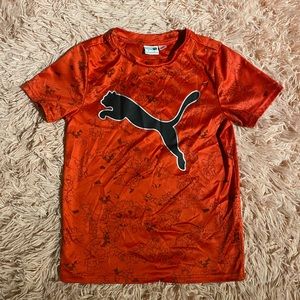 Boys size 6 red puma tshirt